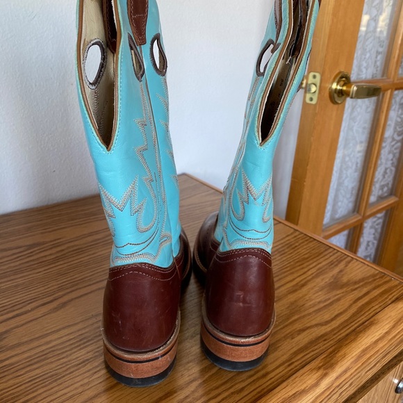 Boulet cowboy boots. Round toe - Picture 5 of 5